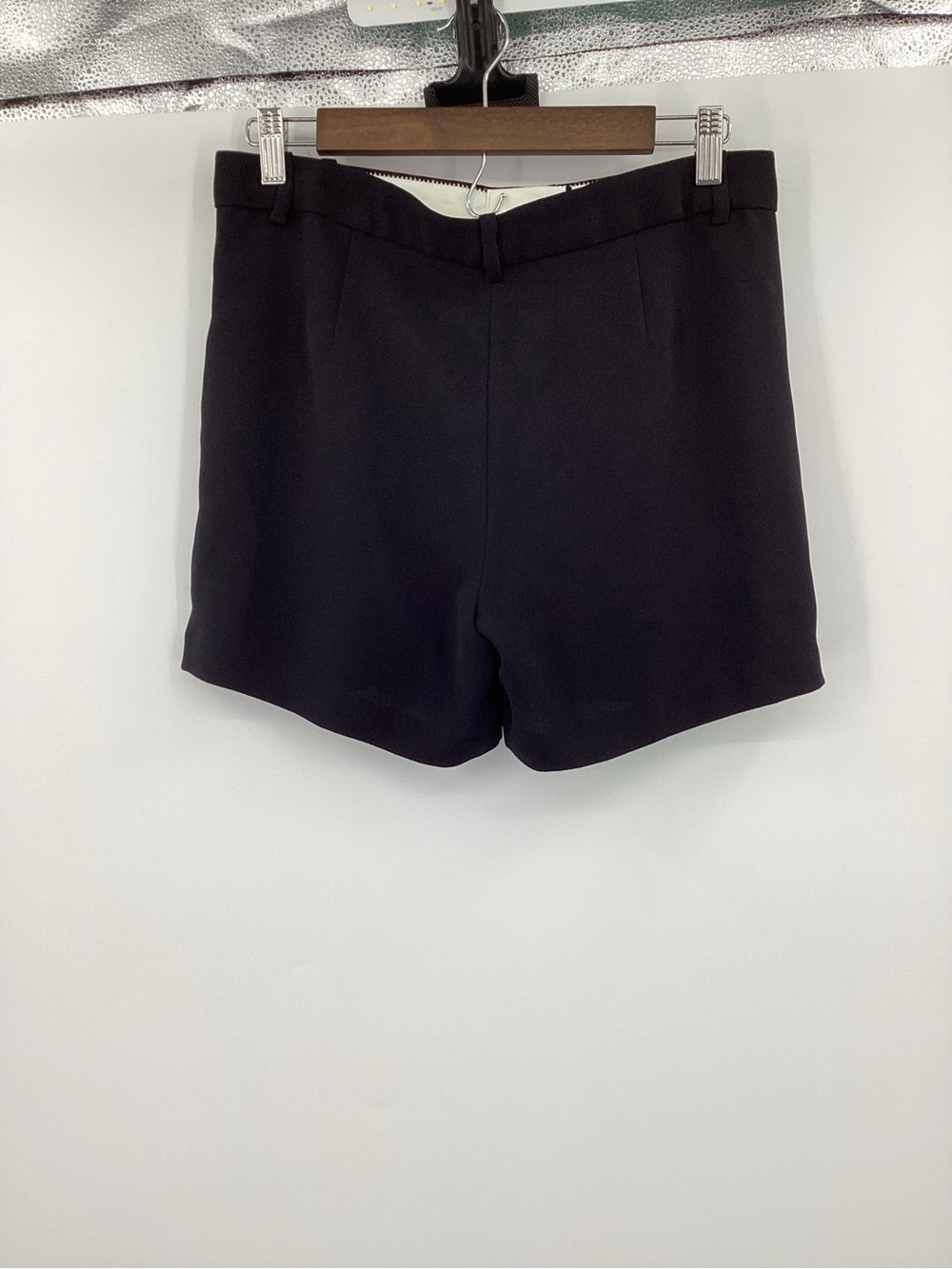 J. Crew Black High-Waist Tailored Shorts - Picture 3 of 10